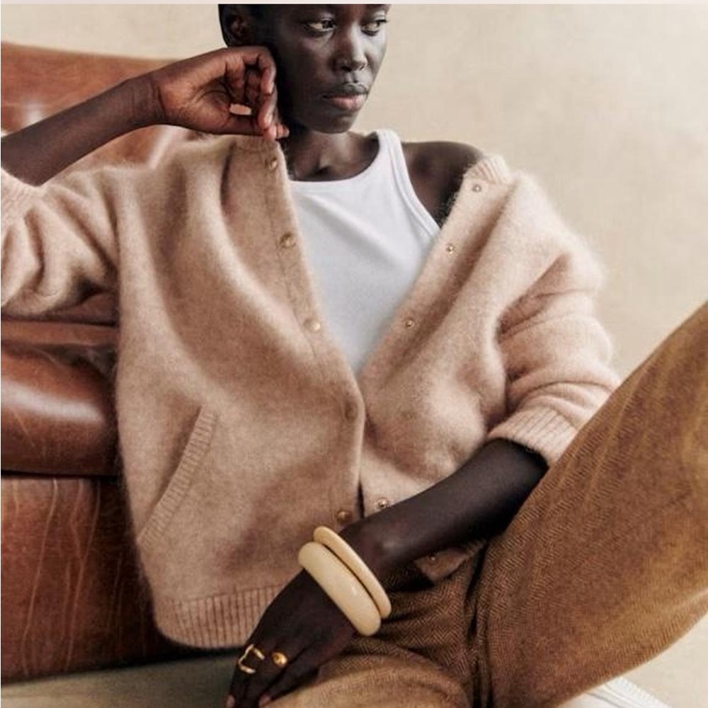 Sezane Eddy Jacket/ Cardigan/ Sweater